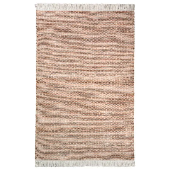 Tarn Chunky Wool Fringed Rug 5