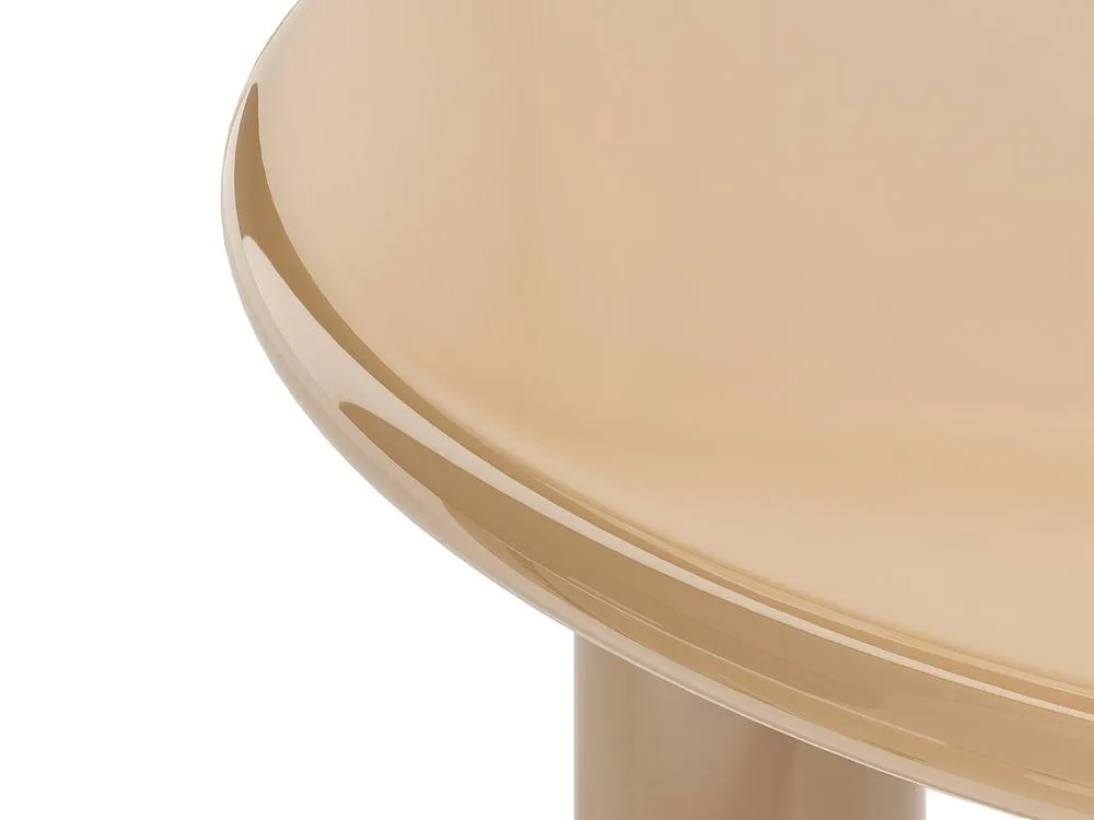 Vente-unique MDF Coffee Table - Lacquered Beige - BENESA 5