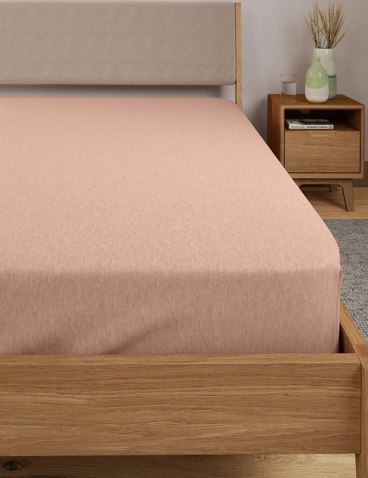 M&S Jersey Deep Fitted Sheet