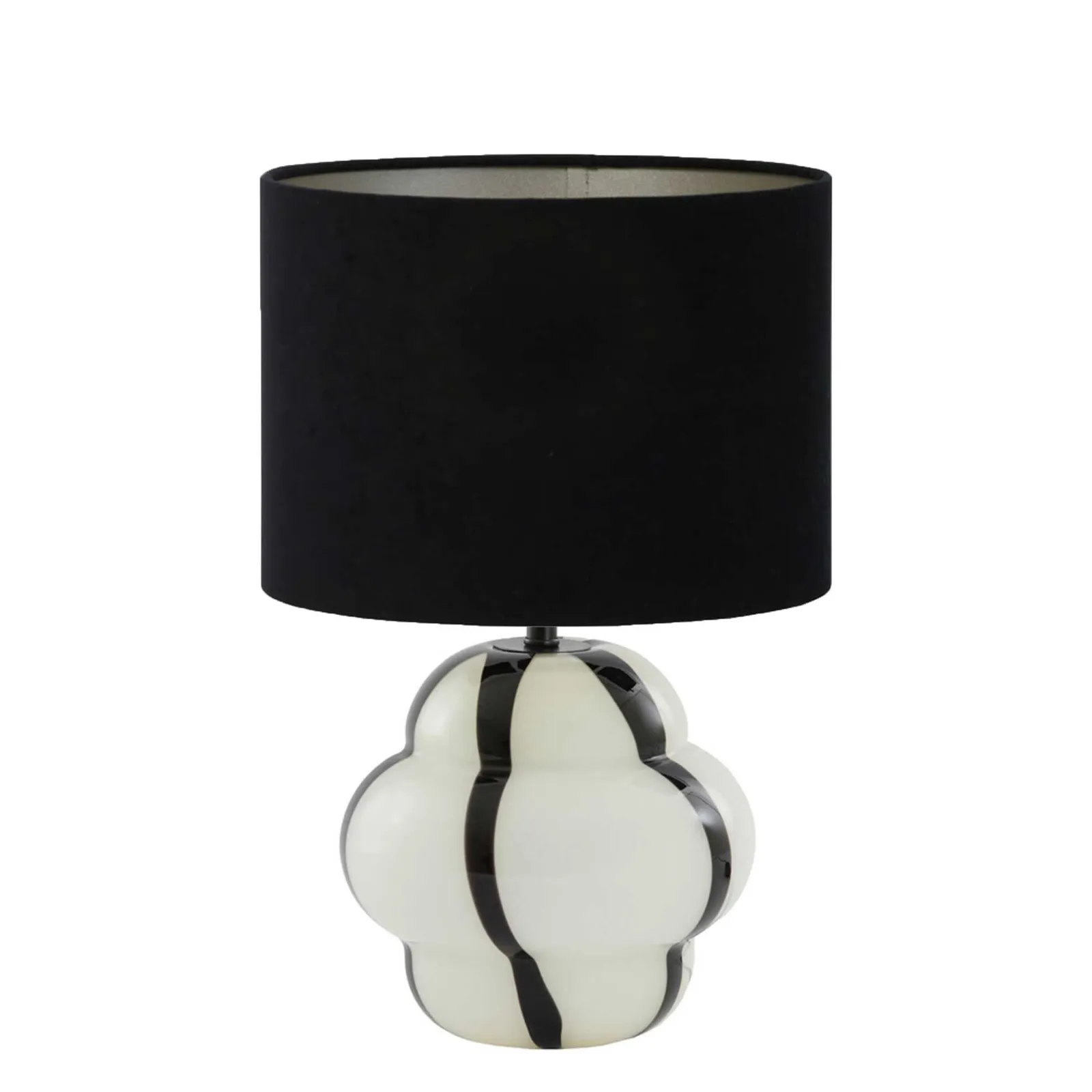 Monochrome Stripe Table Lamp | Barker & Stonehouse
