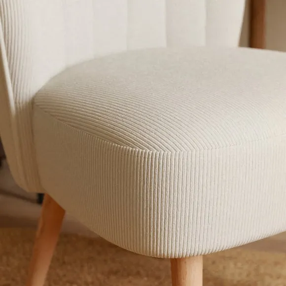 Colette Ribbed Chenille Accent Chair 3