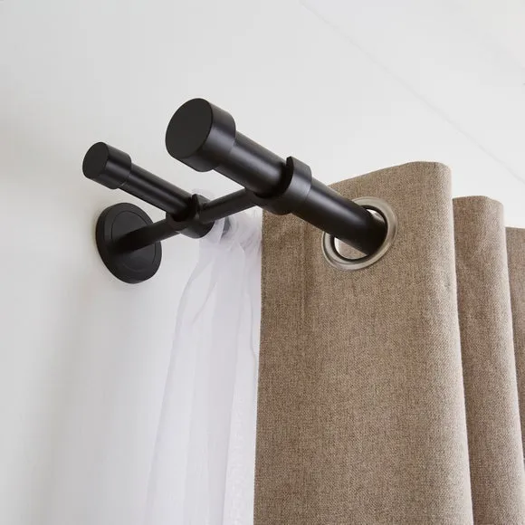 Trinity Double Layer Extendable Metal Curtain Pole 4