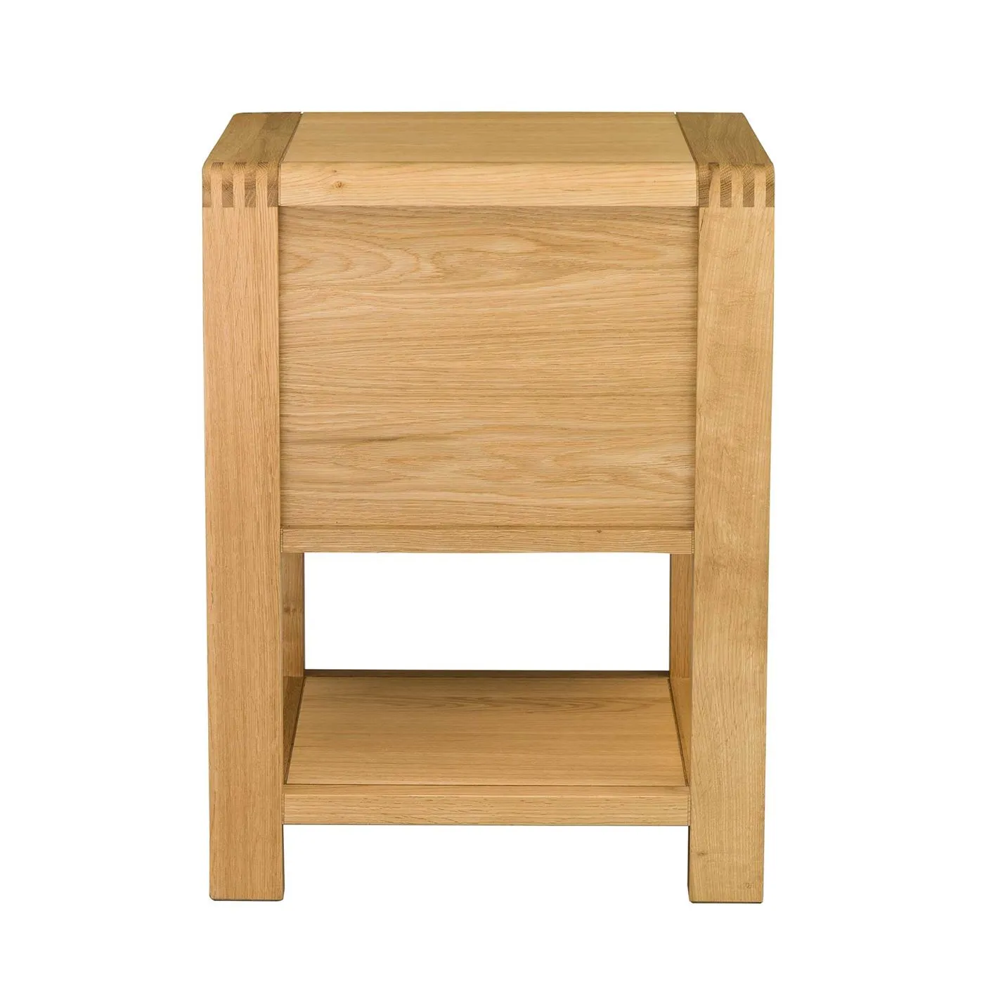 Ercol Bosco 2 Drawer Bedside Cabinet, Neutral Oak | Barker & Stonehouse 4