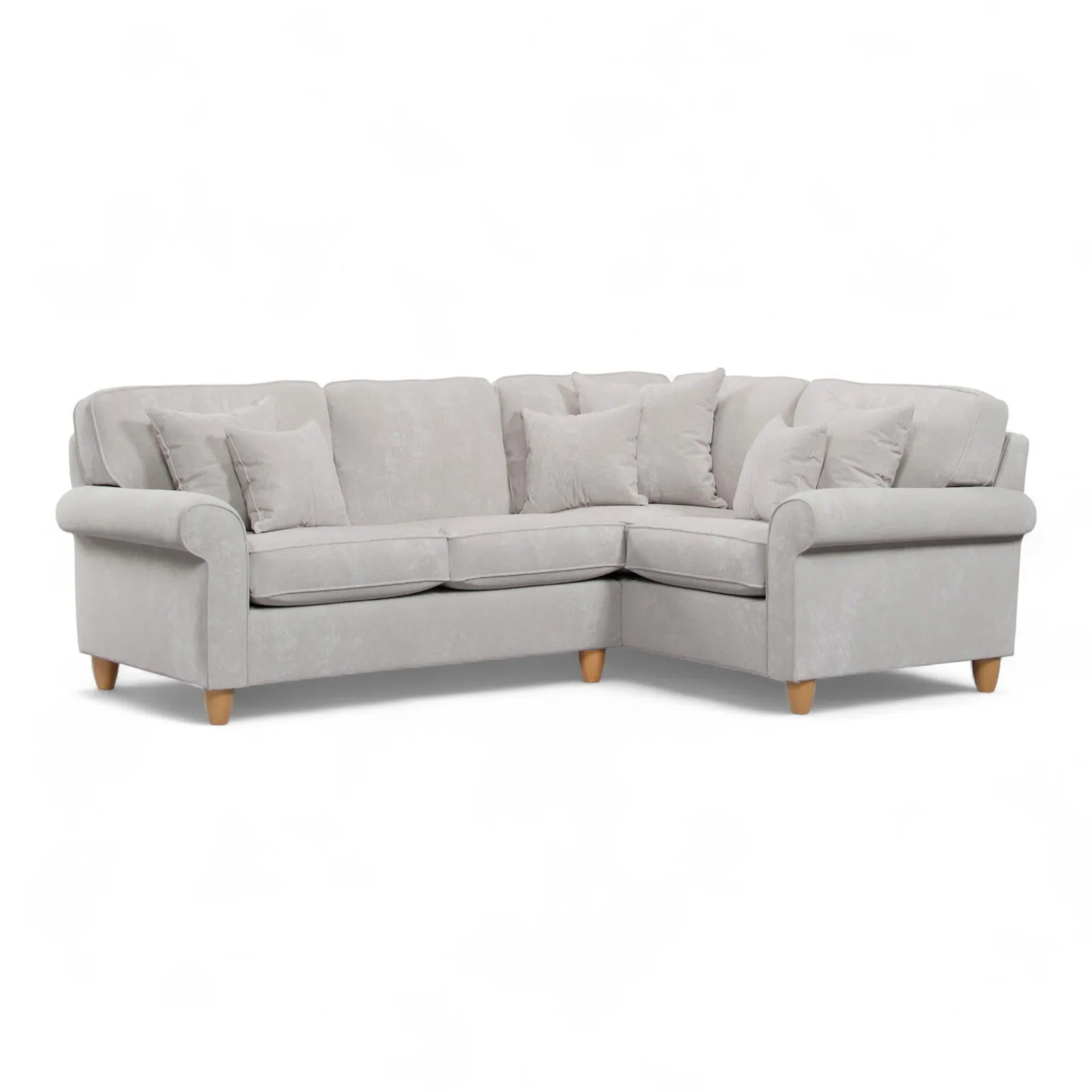 The Great Sofa Company Flora 2 Corner 1 Sofa Glory Pearl in Light Beige 2