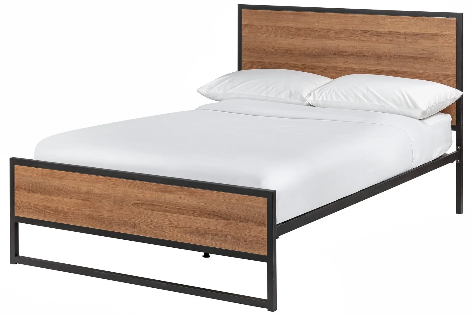 Habitat Nomad Double Bed Frame - Wood Effect