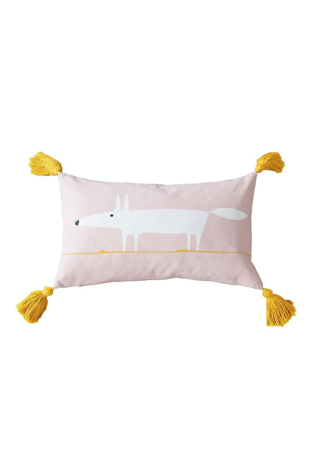 Scion 'Mr Fox Cotton' Cushion in Pink