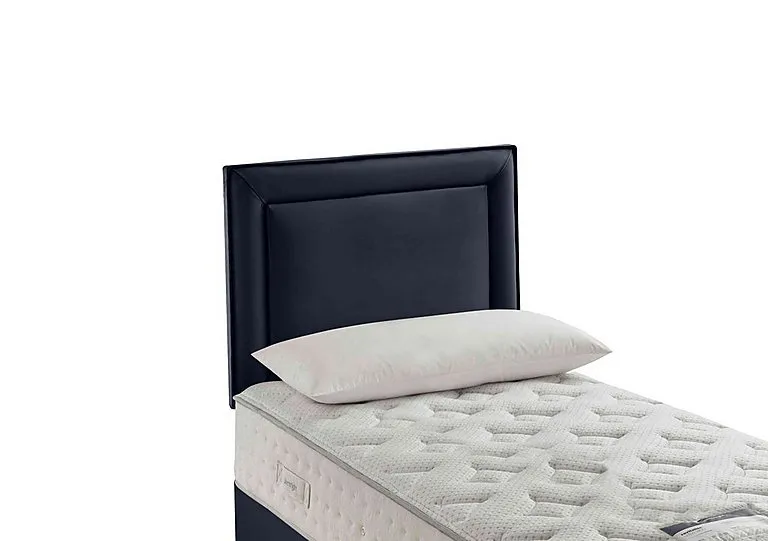 Fauna Strutted Headboard - Single - Smooth Velvet Maritime