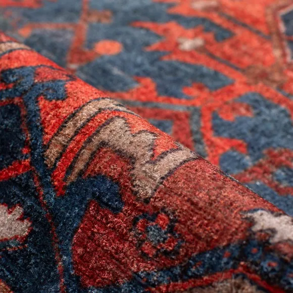 Sofia Traditional Textured Washable Rug 2