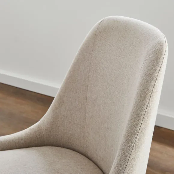 Eddie Dining Chair, Luna Fabric 4
