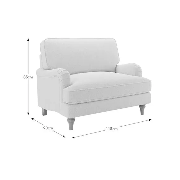 Beatrice II Boucle Snuggle Chair 6
