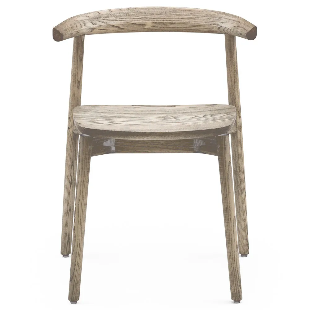 De La Espada Ando Chair Black Oiled Ash