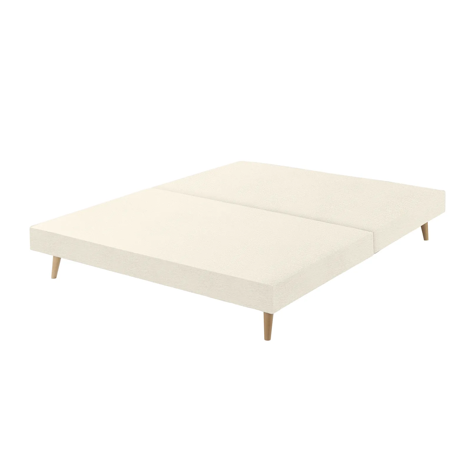 Classic Slim Divan Base, Super King - Greek Islands Chalk