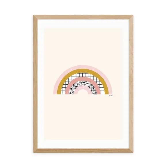 East End Prints Graphic Rainbow Print 2