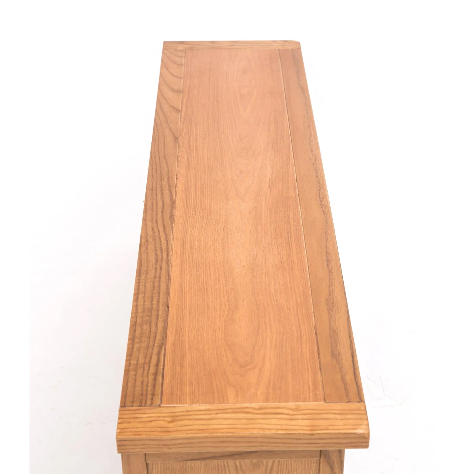 Cabinet Bits Trivento Light Wood 2 Door TV Cabinet Wood Knob in Natural 6