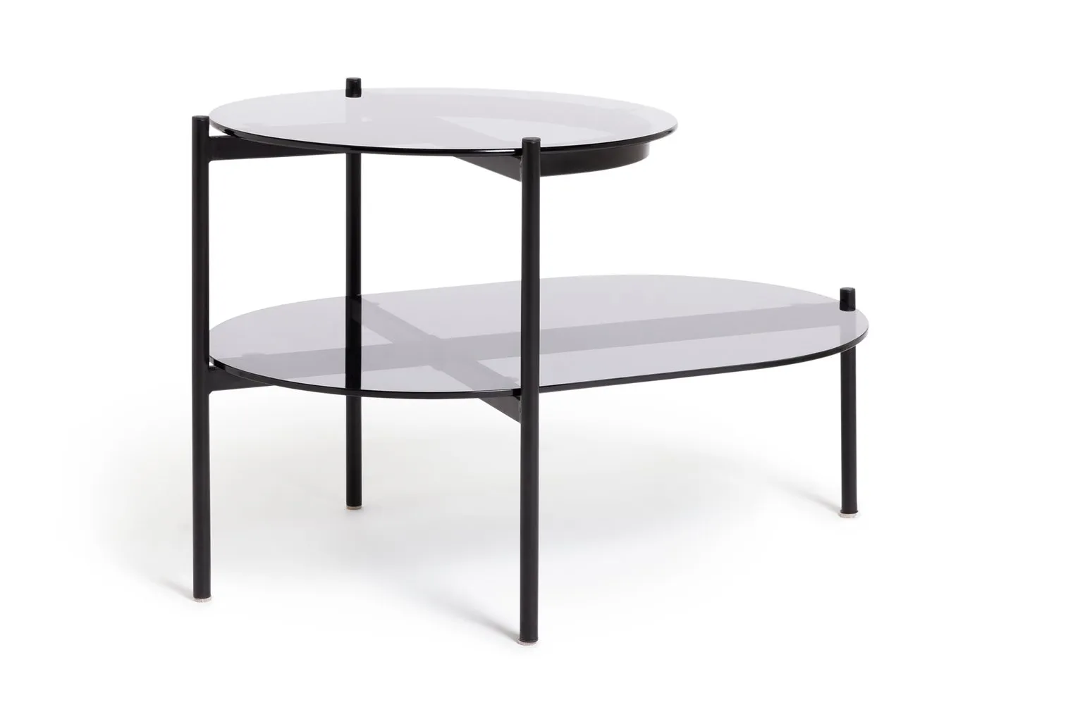 Habitat Neo Tiered Side Table - Black