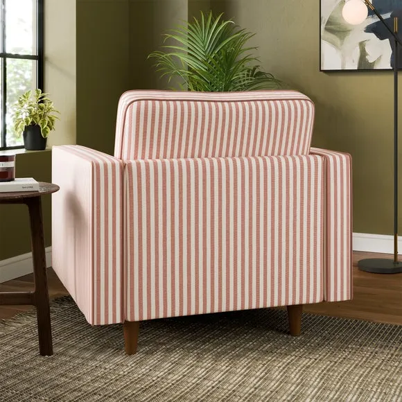 Zoe Linford Stripe Armchair 2