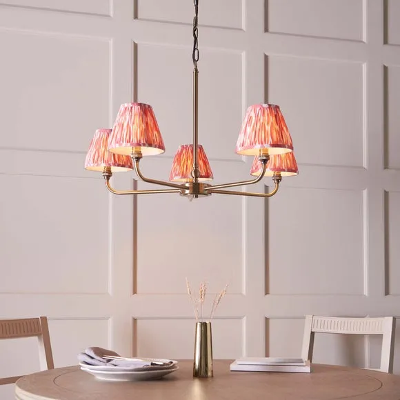 Vogue Leila 5 Light Adjustable Chandelier 2