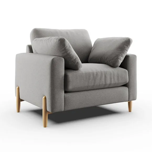 Apollo Soft Texture Snuggle Sofa 6