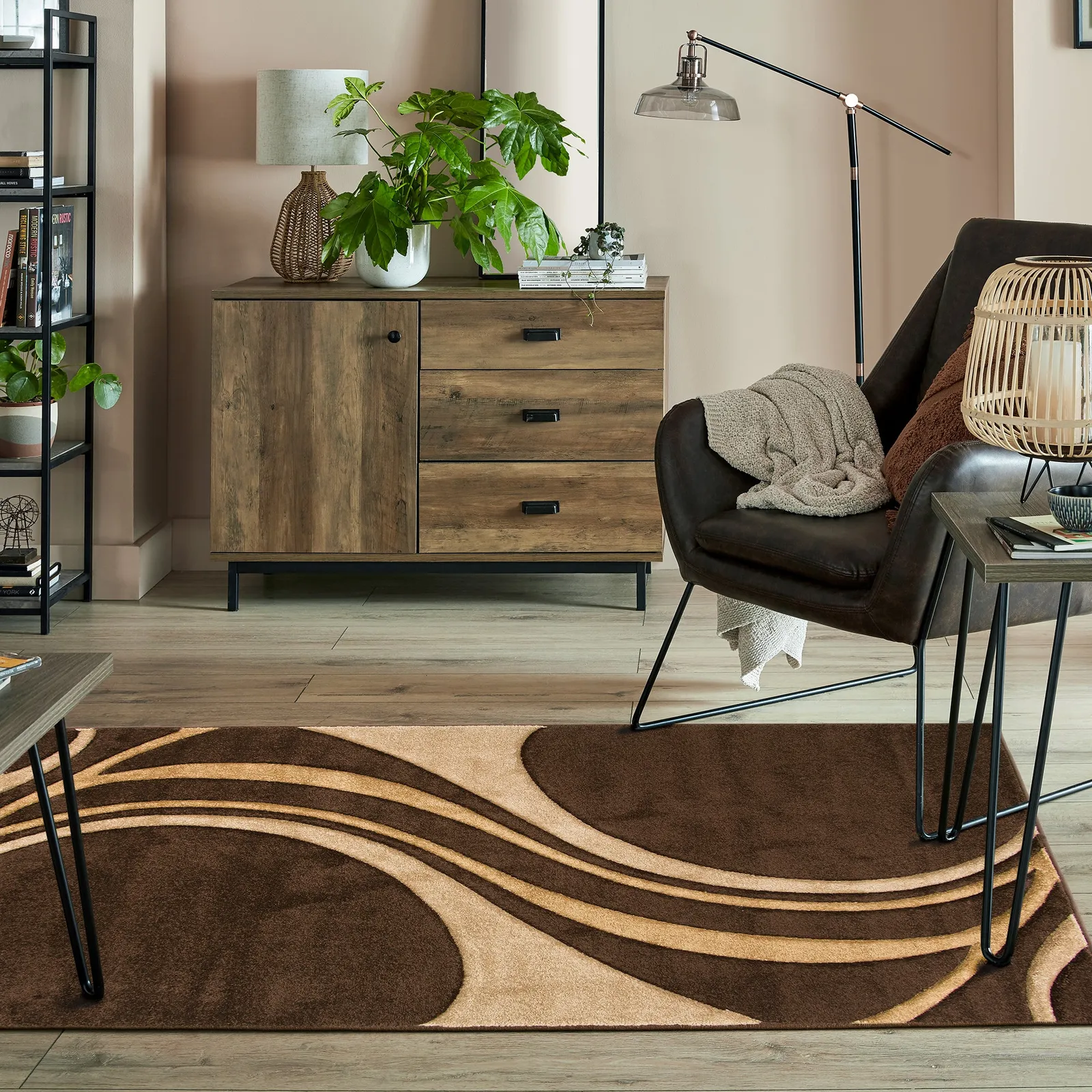 Mirage Rug Brown