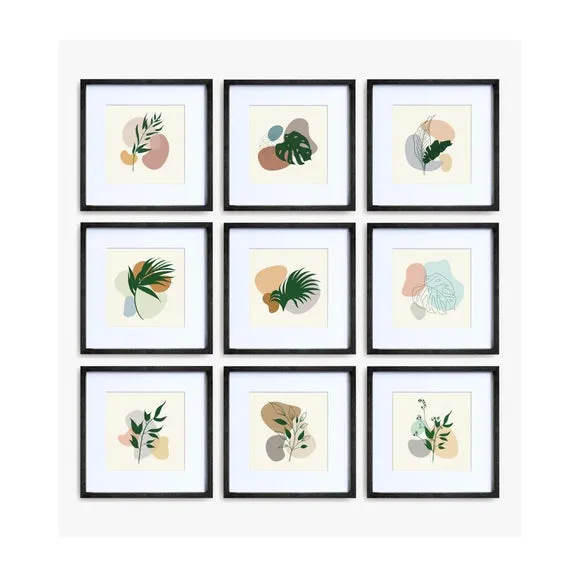 Nielsen Set of 9 Wooden Photo Frames 2