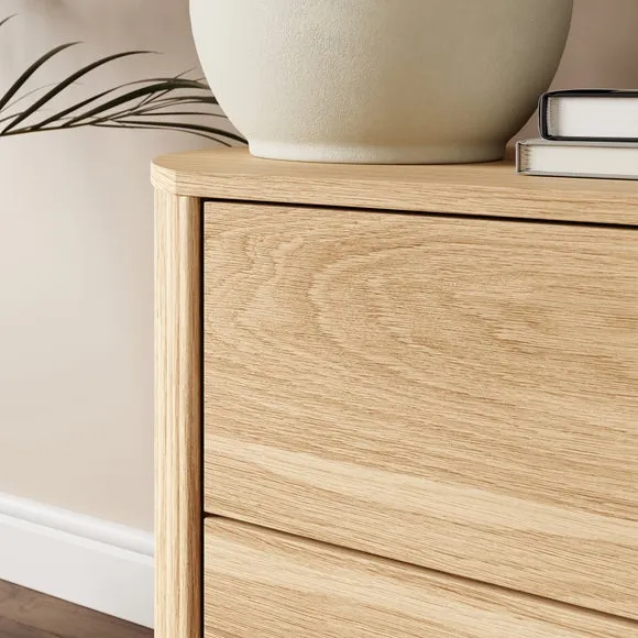 Mateo 2 Drawer Bedside Table 4