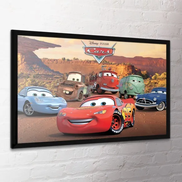 Cars Framed Poster Print
