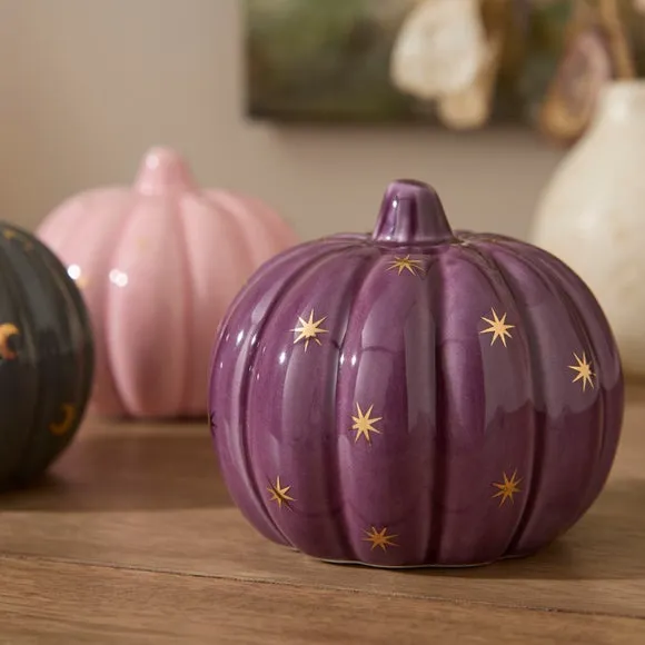 Ceramic Pumpkin Ornament 2