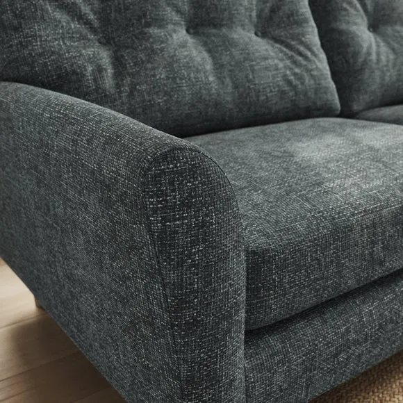 Sven Chunky Chenille 4 Seater Sofa 5