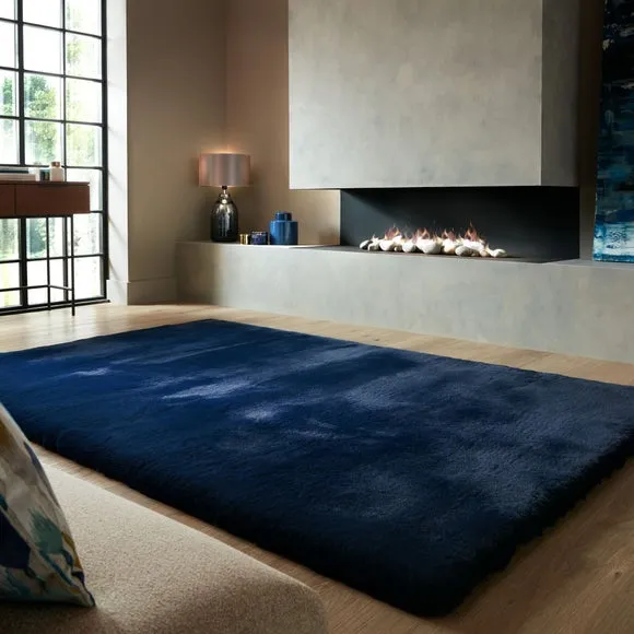 Ivy Luxury Supersoft Faux Fur Rug 1
