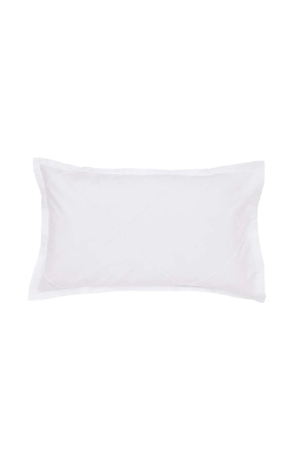 Murmur 'Cora' Cotton Sateen Oxford Pillowcase in White