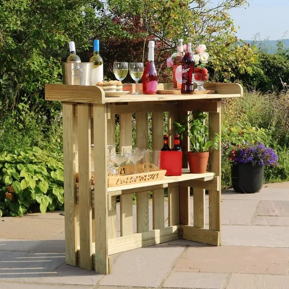 Folding Garden Bar 2