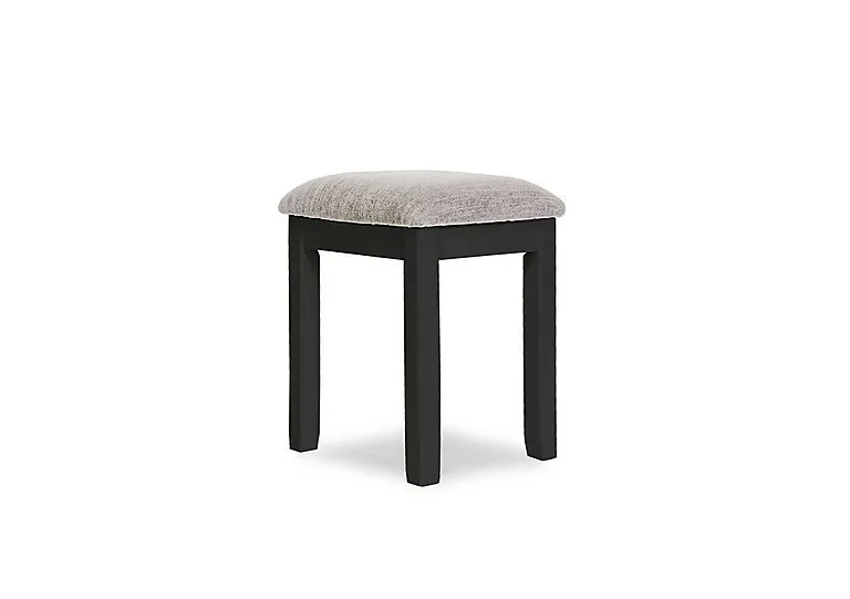 Grace Dressing Table Stool - Charcoal