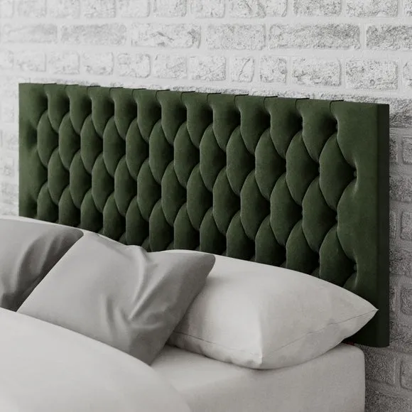 Monroe Plush Velvet Headboard 1