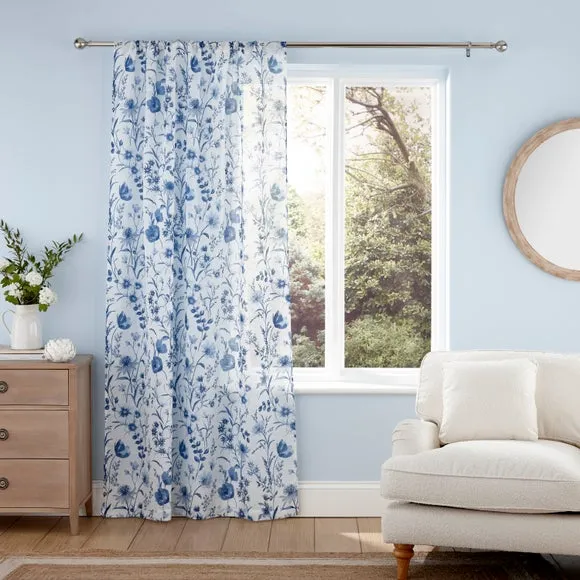 Foxley Print Slot Top Voile Panel 2