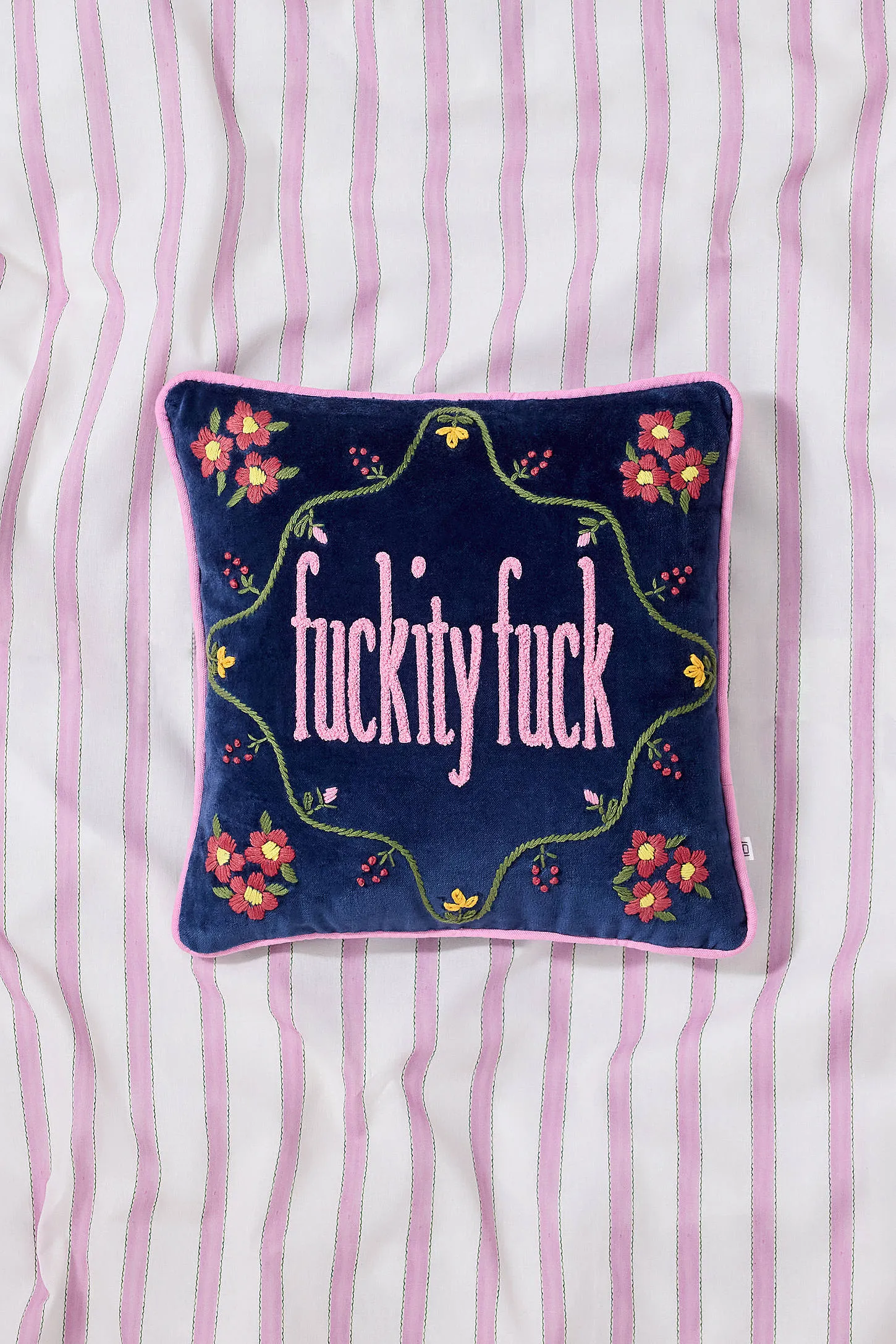 Blue F*ckity F*ck Cushion - Blue