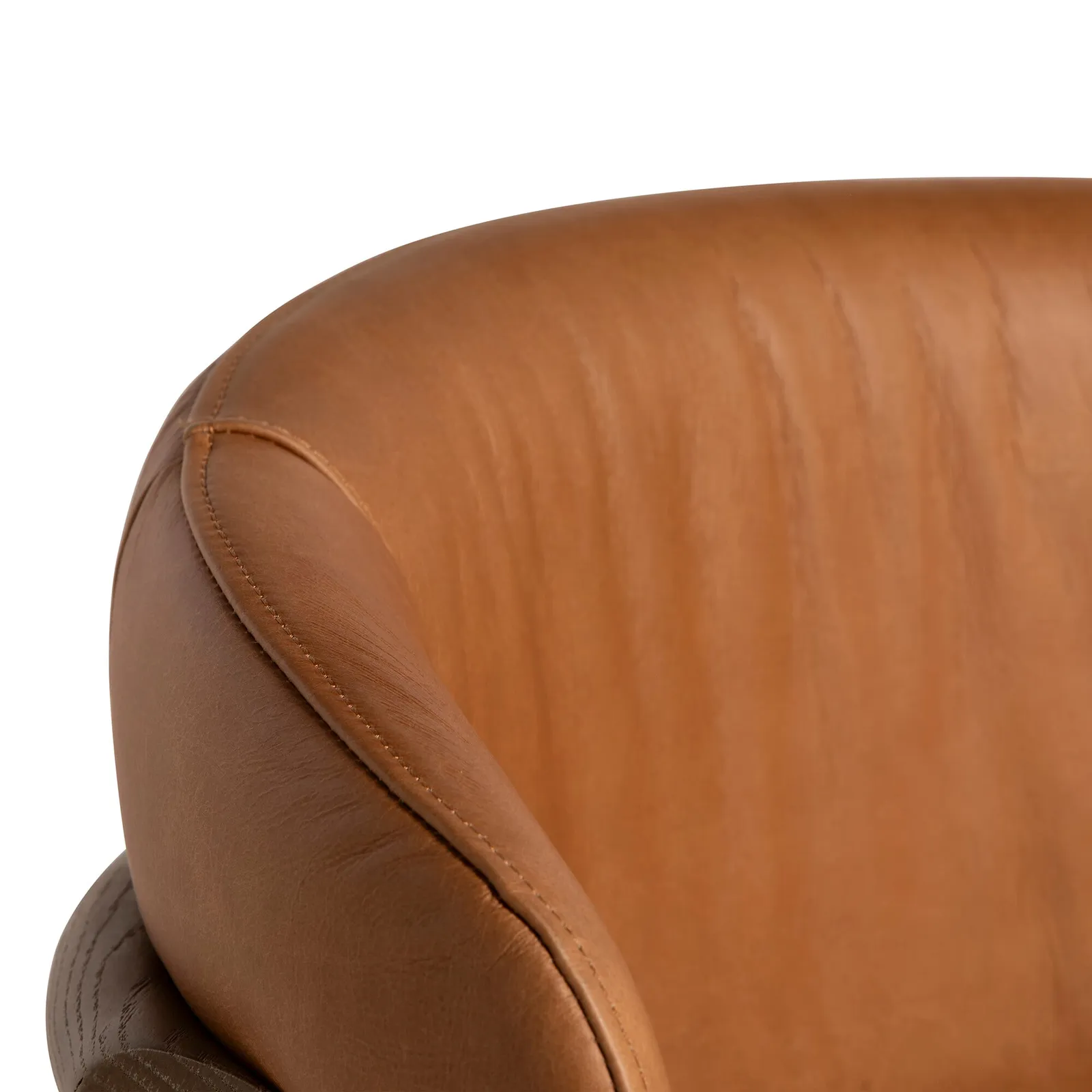 Lexa Dining Chair, Brown Leather | Barker & Stonehouse 6