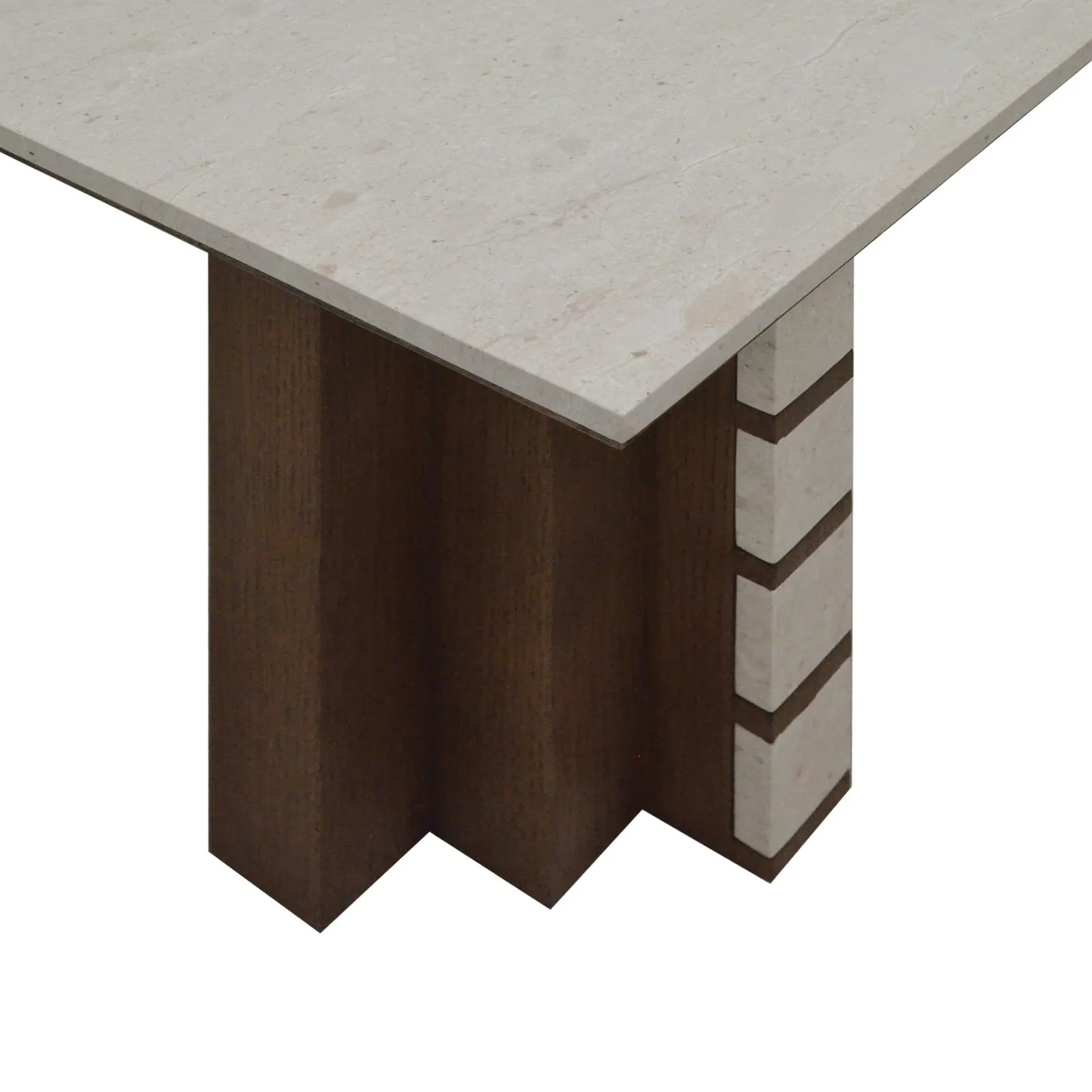 Laroque Side Table, Neutral Marble | Barker & Stonehouse 5