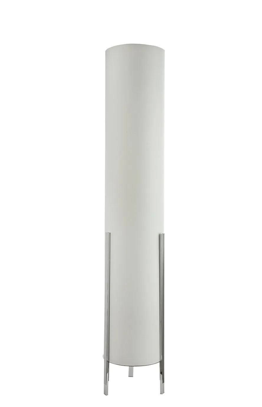 Habitat Column Floor Lamp - White