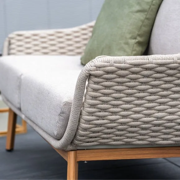 Norfolk Leisure Camberley Thick Rope Sofa Set 4