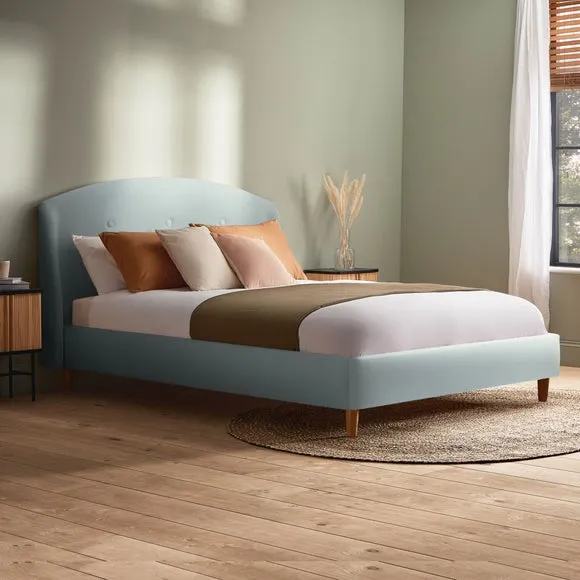Silentnight Evana Bed Frame, Woven Fabric 1