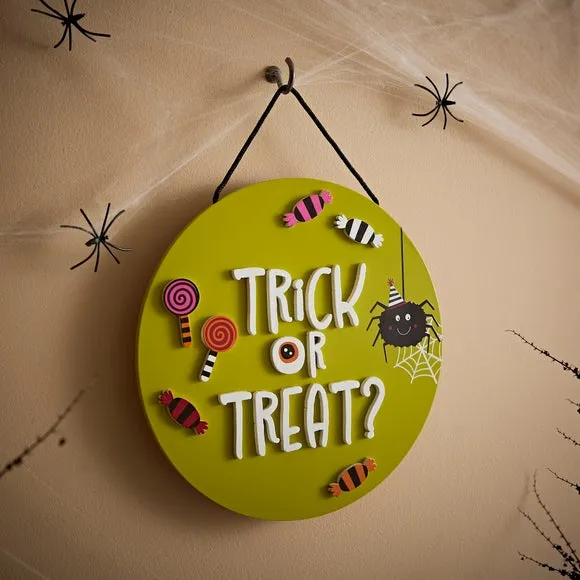 Halloween Reversible Plaque 2