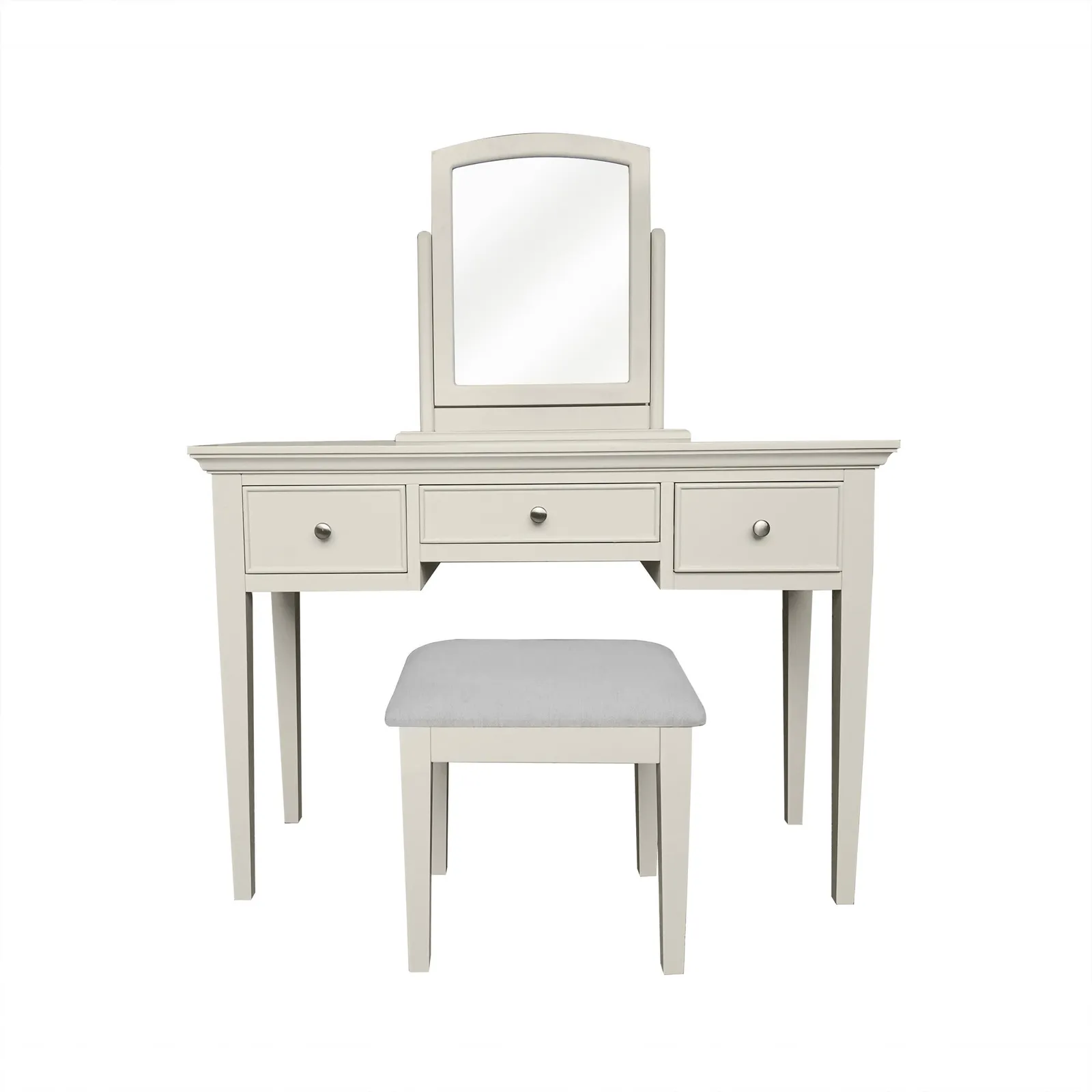 Charlotte Dressing Table Set White