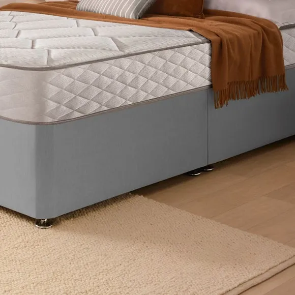 Silentnight Divan Set with Malvern Headboard and 800 Pocket Spring Memory Foam Mattress 4