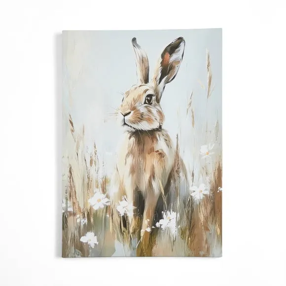 Meadow Hare Canvas 3