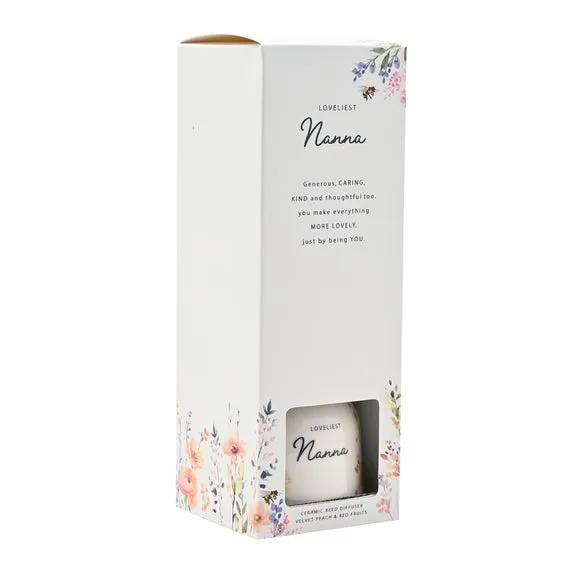 The Cottage Garden Ceramic Reed Diffuser Nanna, Multi 6