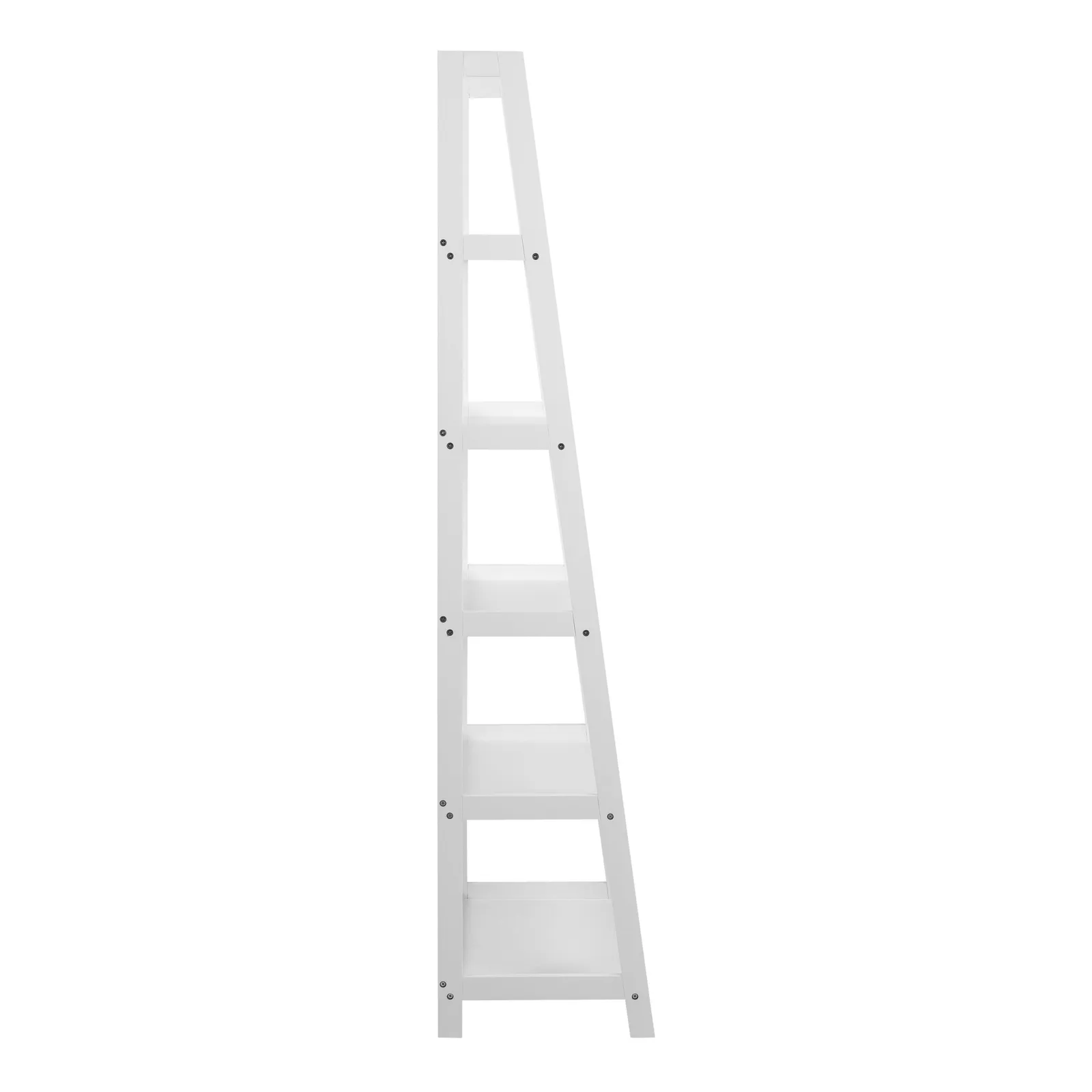 Furniture To Go Wally Bookcase with 5 shelves in White 3