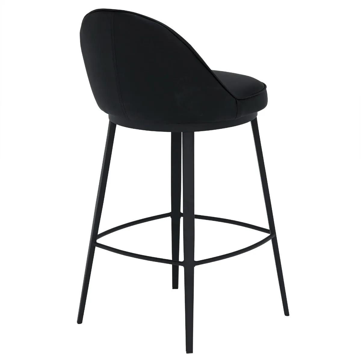 Quebec Counter Stool, Black | Barker & Stonehouse 4