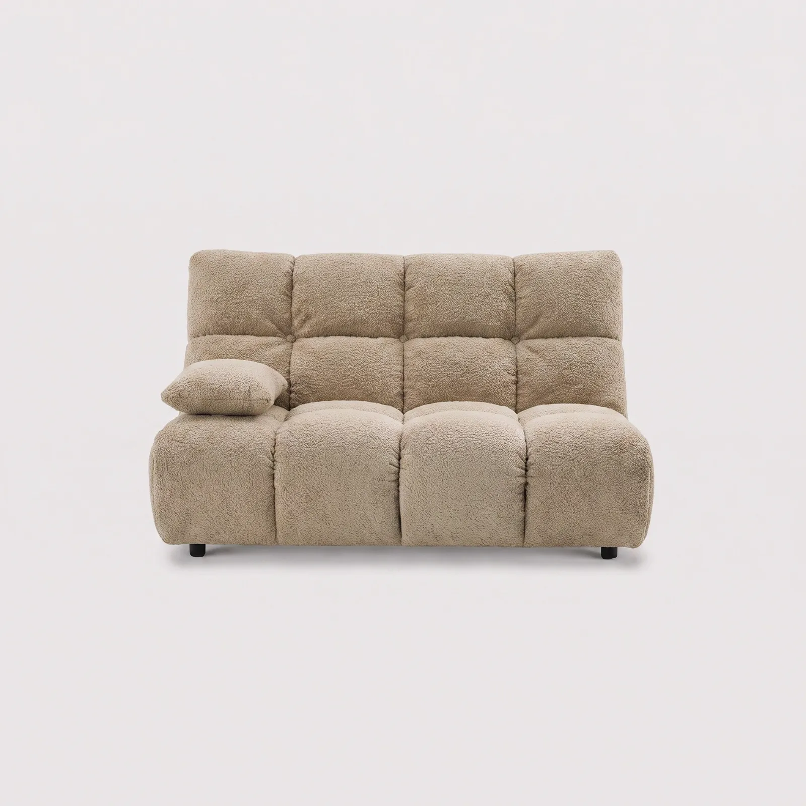 Bryce 2 Seater Modular Piece With Armrest Left Modular Sofa Fabric | Barker & Stonehouse