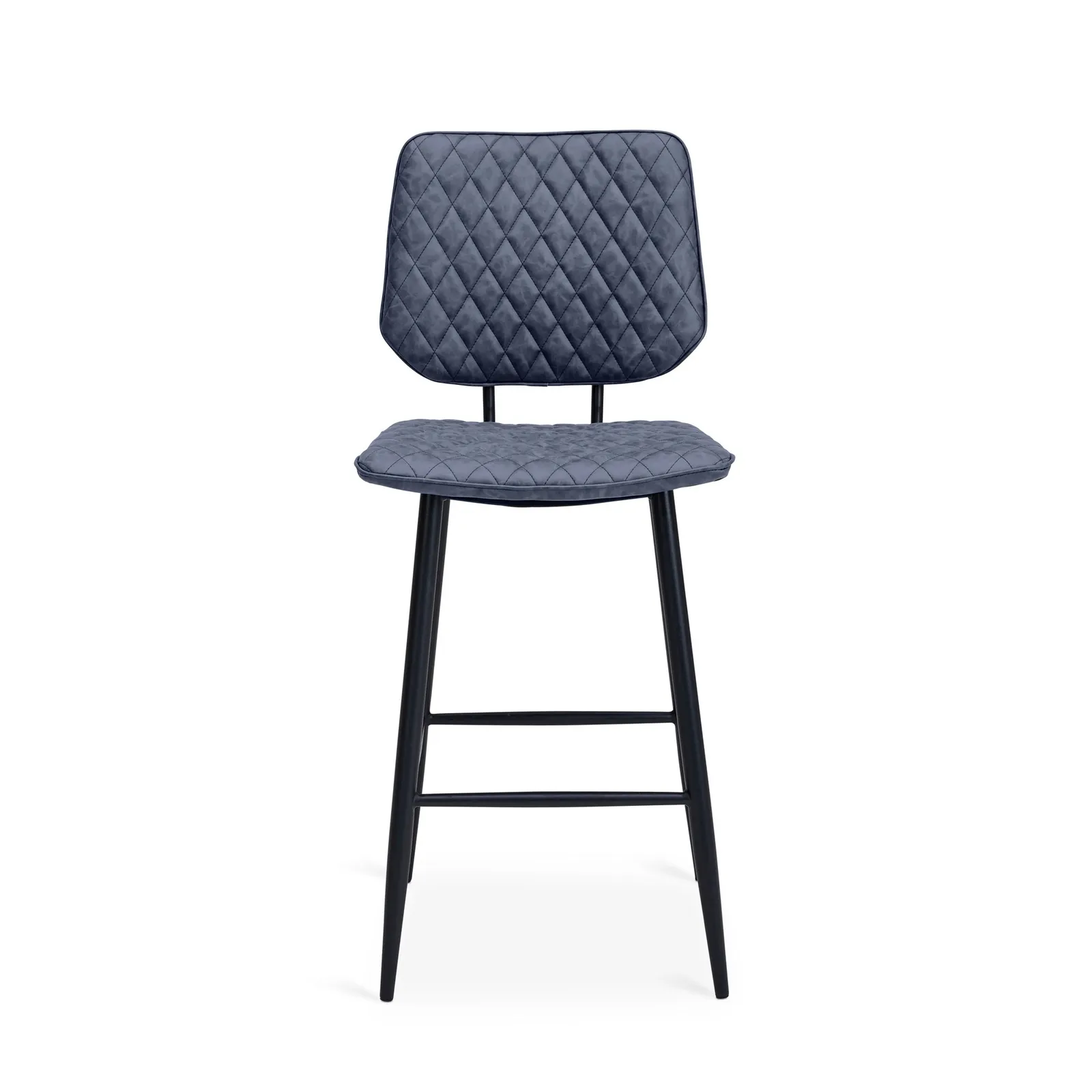 Austin PU Leather Bar Stool Grey