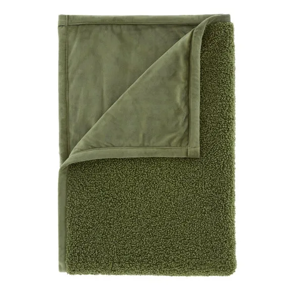 So Soft Velvet Boucle Throw Blanket 130cm x 170cm 3